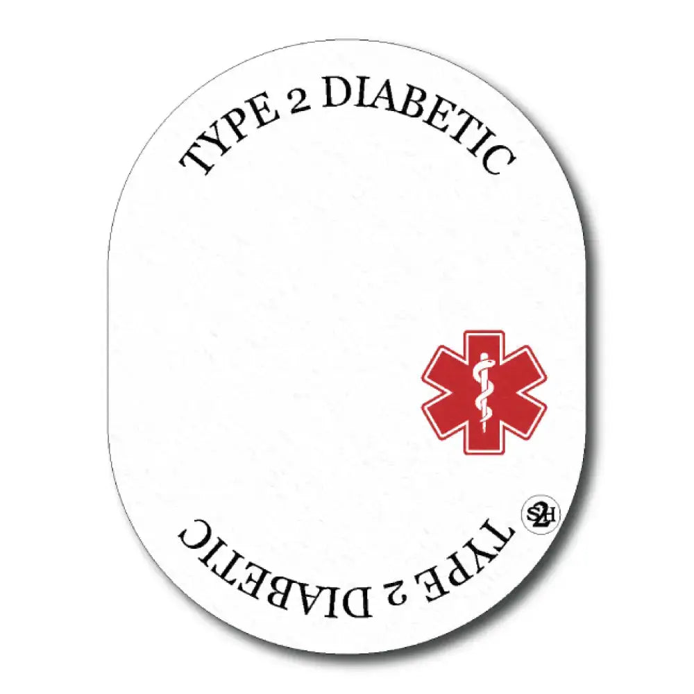 Type 2 Diabetes Awareness In White - Guardian Single Patch
