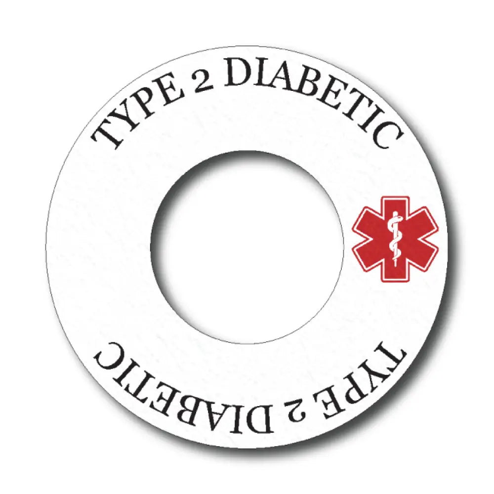 Type 2 Diabetes Awareness In White - Libre Single Patch