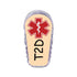Single Topper / G6 Topper Type 2 Diabetes Topper in Beige - Dexcom G6 Topper