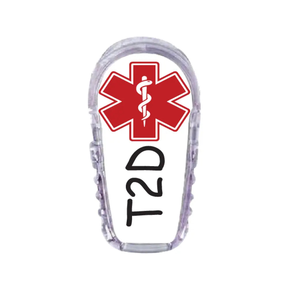 Type 2 Diabetes Topper In White - Dexcom G6 Single