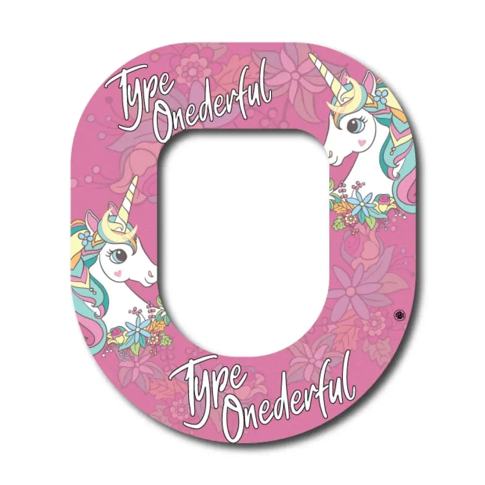 Single Patch / Omnipod Typeone-derful Pink Unicorn - Omnipod
