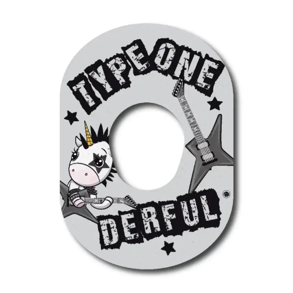 Single Patch / G7 Typeone-derful Rock on Unicorn - Dexcom G7 and Stelo