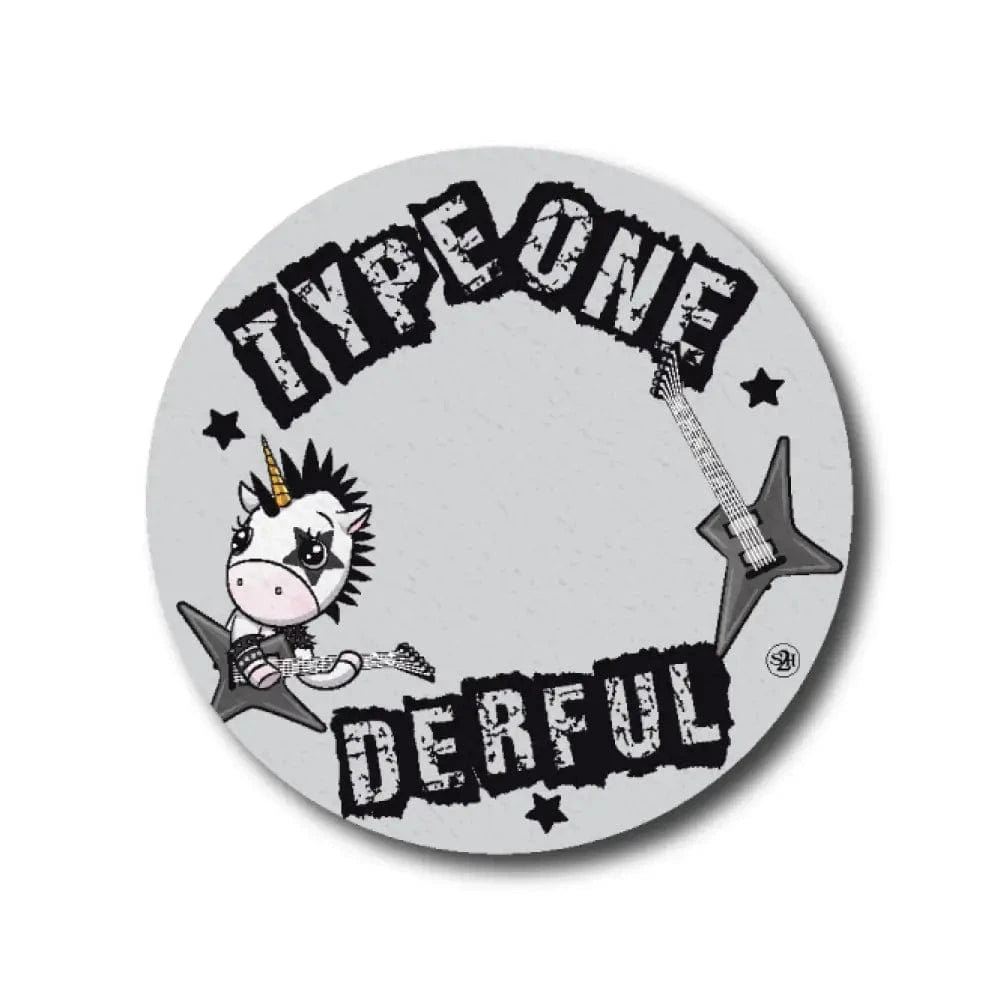 Single Patch / Libre 3 Typeone-derful Rock on Unicorn - Libre 3
