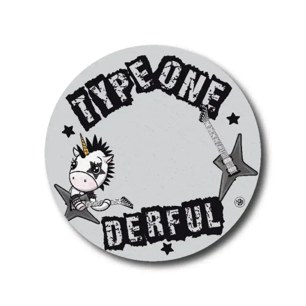 Single Patch / Medtronic-Instanct Typeone-derful Rock on Unicorn - Medtronic Instanct