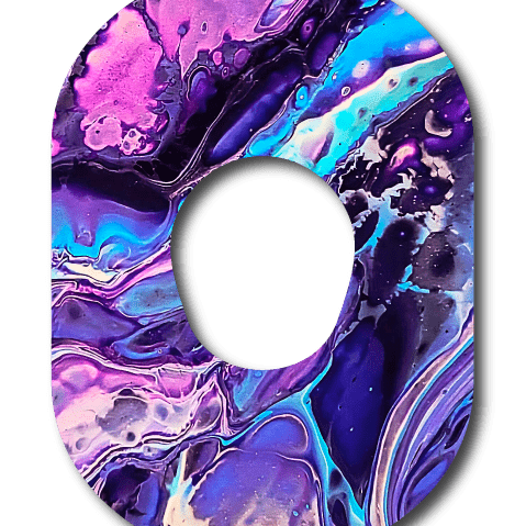 Single Patch / G7 Violet Storm - Dexcom G7