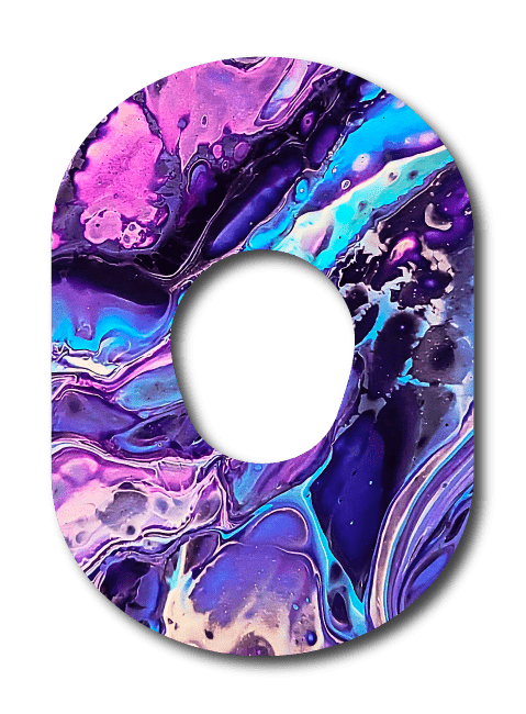 Single Patch / G7 Violet Storm - Dexcom G7