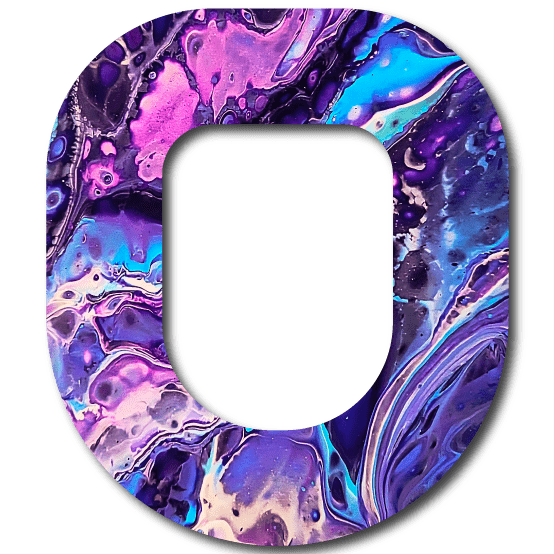 Single Patch / Omnipod Violet Storm - Omnipod