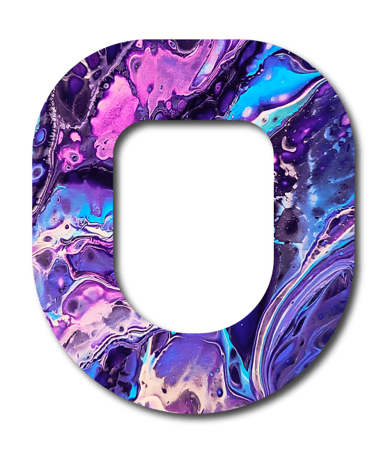 Single Patch / Omnipod Violet Storm - Omnipod