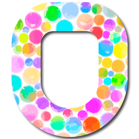 Single Patch / Omnipod WaterColor Mist - Omnipod