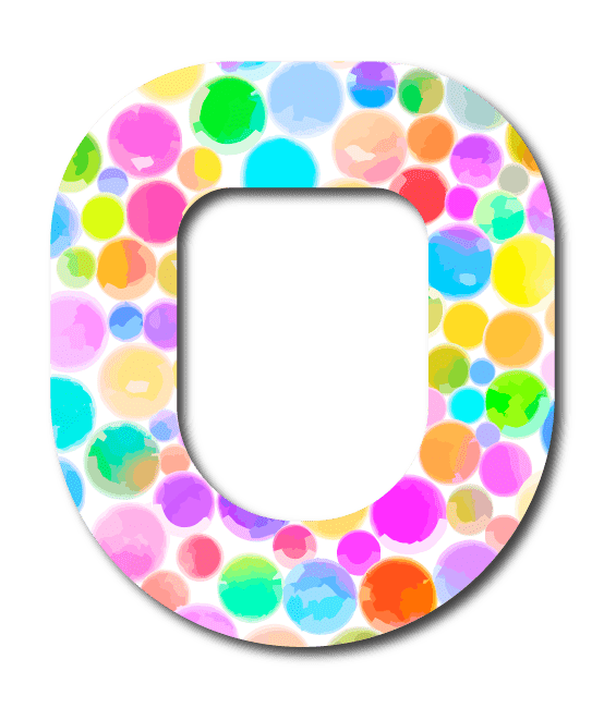Single Patch / Omnipod WaterColor Mist - Omnipod