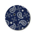 Single Patch / Medtronic-Instanct Western Paisley Blue Pattern - Medtronic Instanct