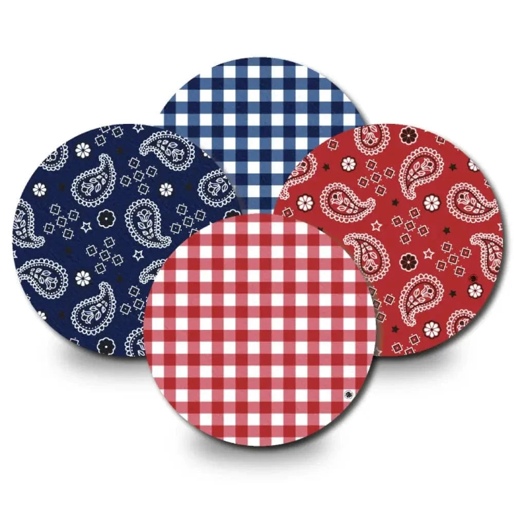 4-Pack (Set of 4 Patches) / Libre 2 Cover-up Western Pattern Variety Pack - Libre 2 and Lingo Cover-up