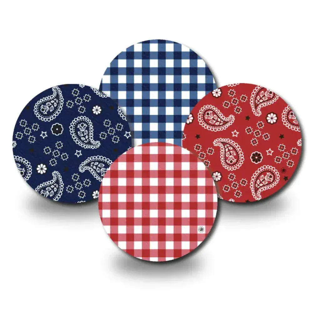4-Pack (Set of 4 Patches) / Medtronic-Instanct Western Patterns Variety Pack - Medtronic Instanct