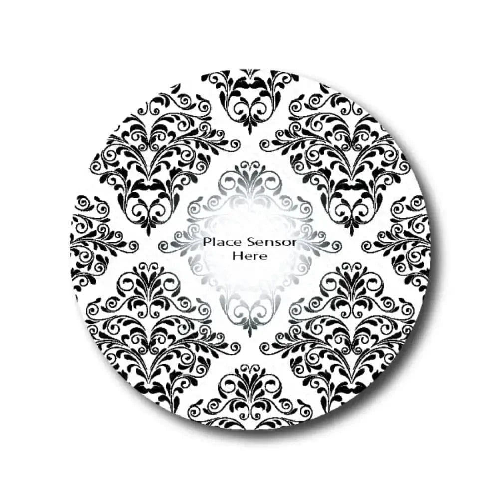 Single Patch / Libre 3 White Lace Underlay Patch for Sensitive Skin - Libre 3