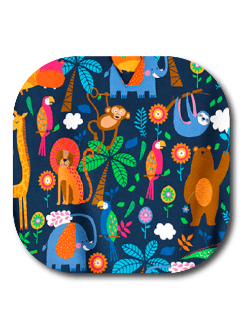 Single Patch / G7 Cover-up Wild Animals - Dexcom G7 and Stelo Cover-up