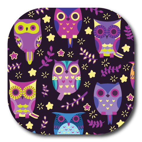 Single Patch / G7 Cover-up Wise Owl - Dexcom G7 and Stelo Cover-up