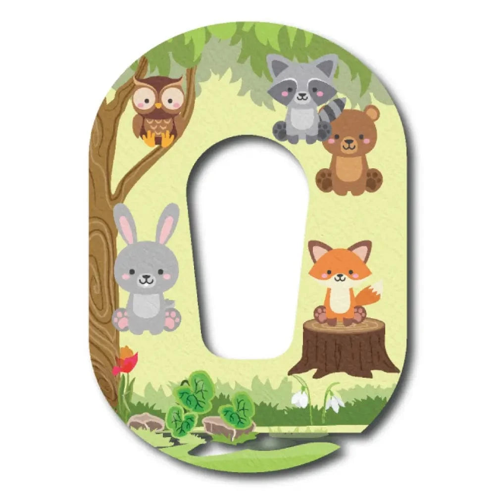 Single Patch / G6 Woodland Animals - Dexcom G6