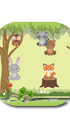 Single Patch / G7 Cover-up Woodland Animals - Dexcom G7 and Stelo Cover-up