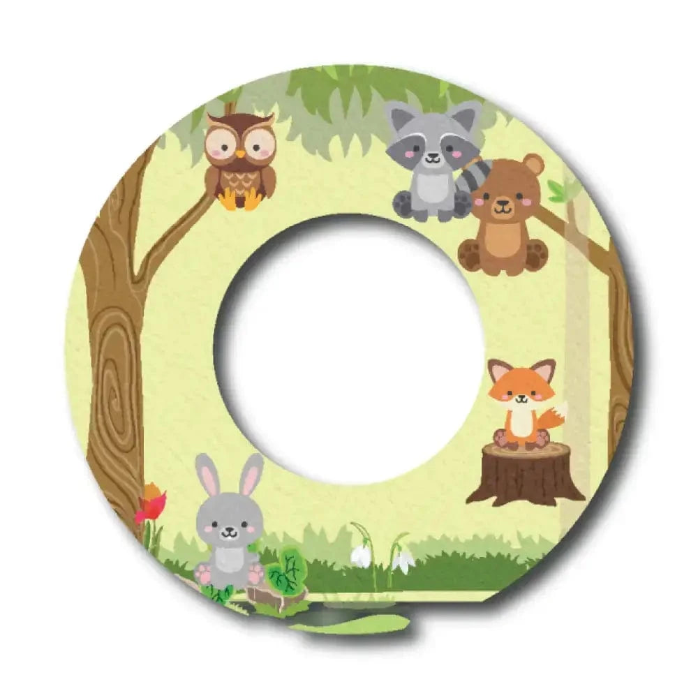 Single Patch / Libre 2 Woodland Animals - Libre 2 and Lingo