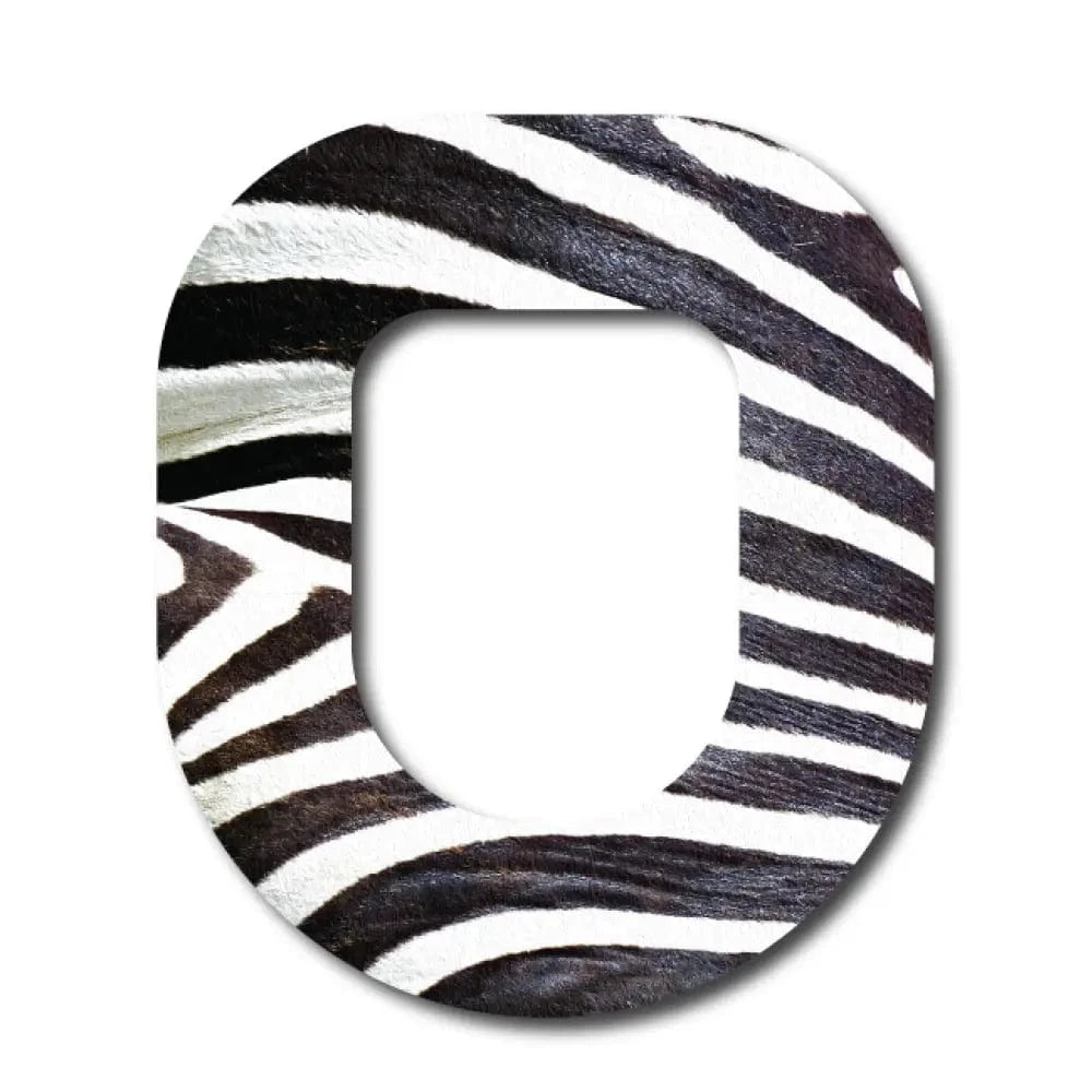 Single Patch / Omnipod Zebra Skin - Omnipod