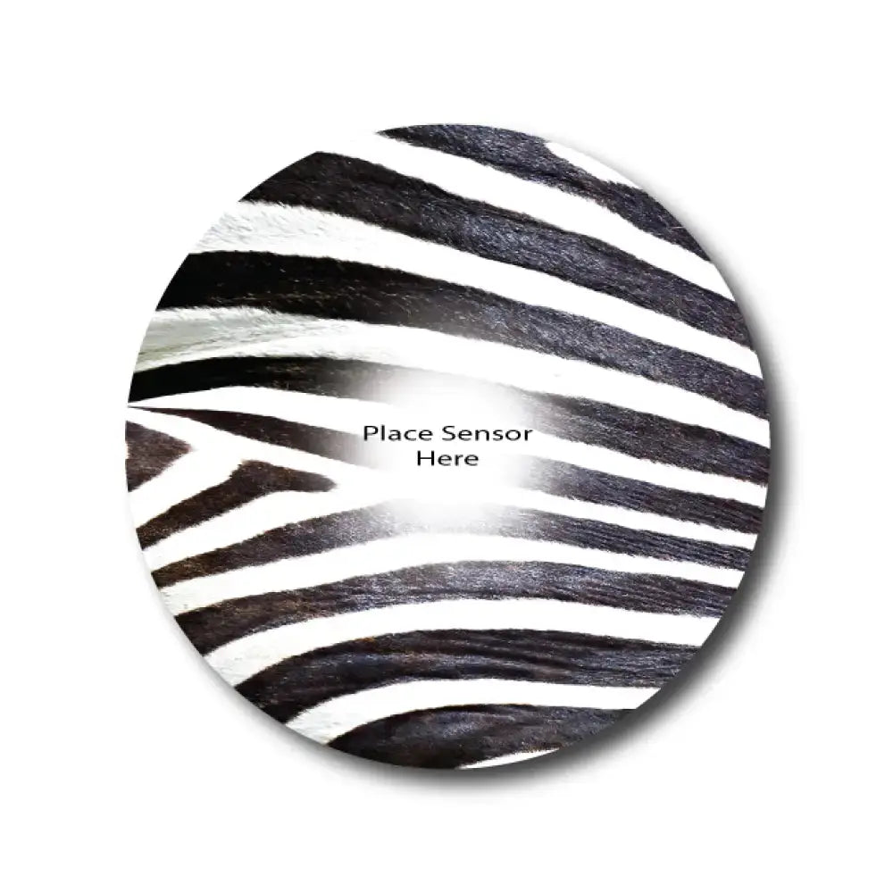 Zebra Skin Underlay Patch For Sensitive - Dexcom G7 Single
