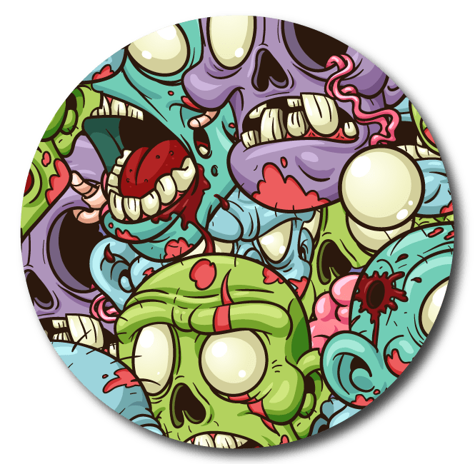 Single Patch / Libre 2 Coverup Zombie Mash - Libre 2 and Lingo Cover-up