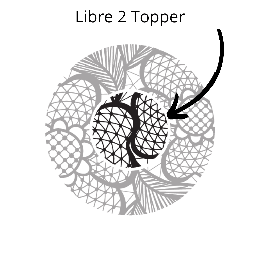 Single Topper / Libre 2 Topper Pumpkin Patch - Libre 2  Topper and Lingo